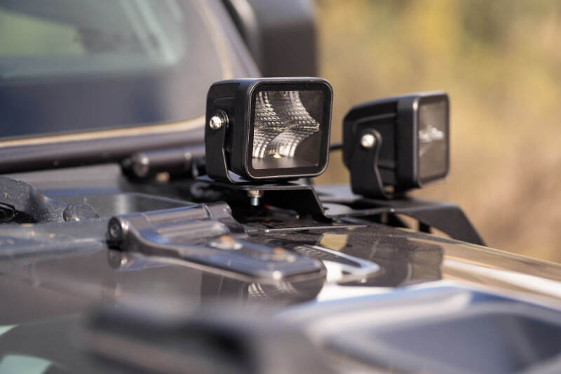 DV8 Offroad 18-22 Jeep Gladiator JT Cowl Light Bar Bracket - #LBJL-04