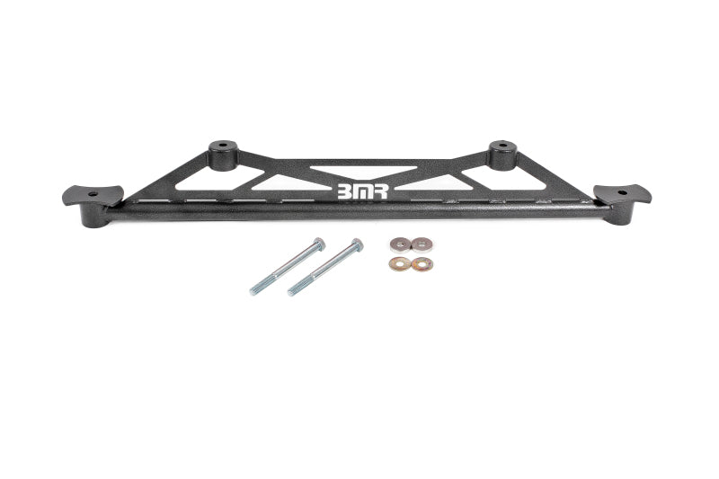 BMR 2016-2024 6th Gen Camaro Rear Of Rear Cradle Brace - Black Hammertone