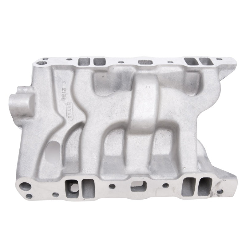 Edelbrock 21561 Performer Pontiac Polished Manifold