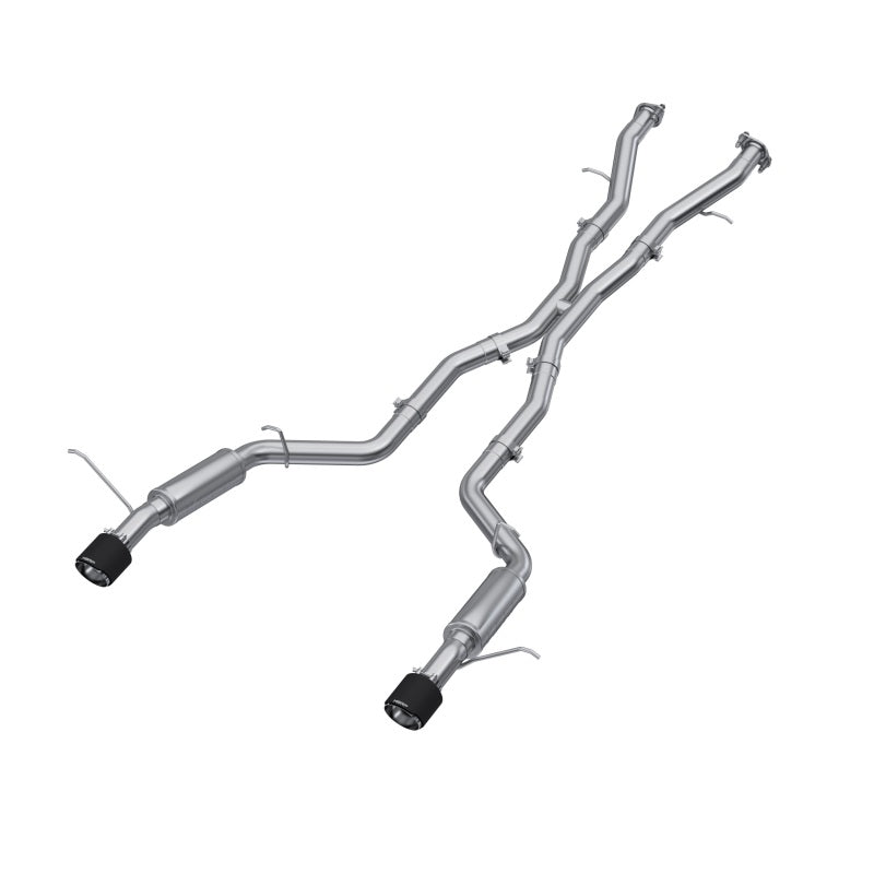 MBRP Durango SRT 6.4L Armor Pro T304 3in Cat Back Exhaust with CF Tips
