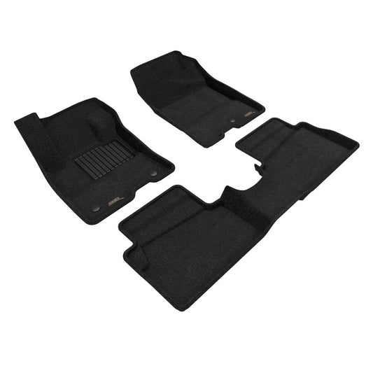 3D MAXpider Elegant Front & Rear Floor Mats for 2022-2024 Ford Maverick (Hybrid)