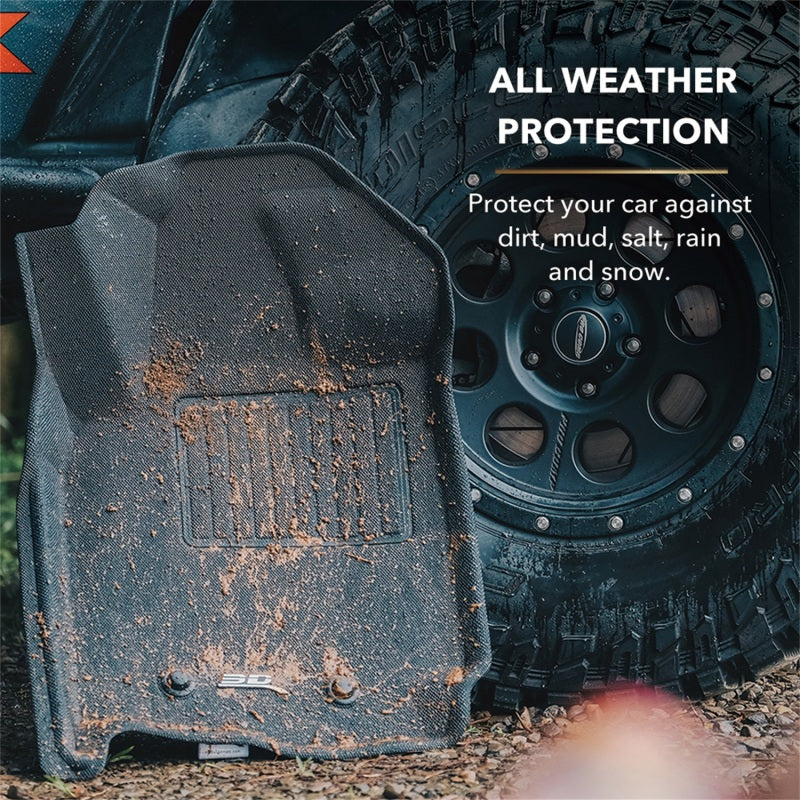 3D MAXpider Kagu Front Floor Mats for 2009-2015 Honda Pilot