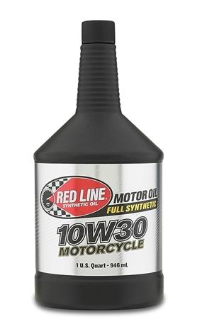 Red Line 42304 10W30 Motorcycle Oil - Quart (12 Pack)