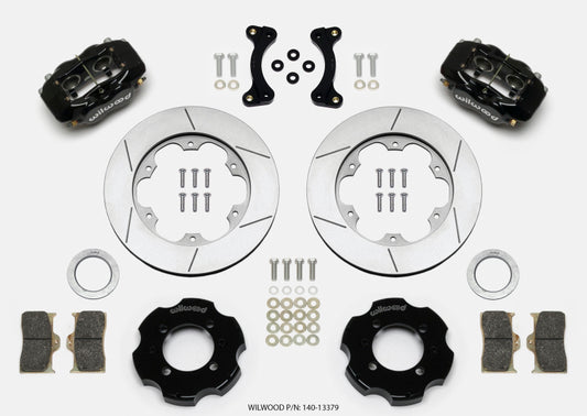 Wilwood Forged Dynalite Front Hat Kit 11.00in GT Rotor 95-05 Miata - #140-13379