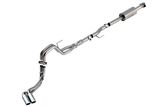 Borla 140875 F-150 2021 5.0L 4dr CC SB EC STB Lariat/KR/Platinum/LTD 3/2.25 DSE Cat-Back ATAK CHR Tips - #140875