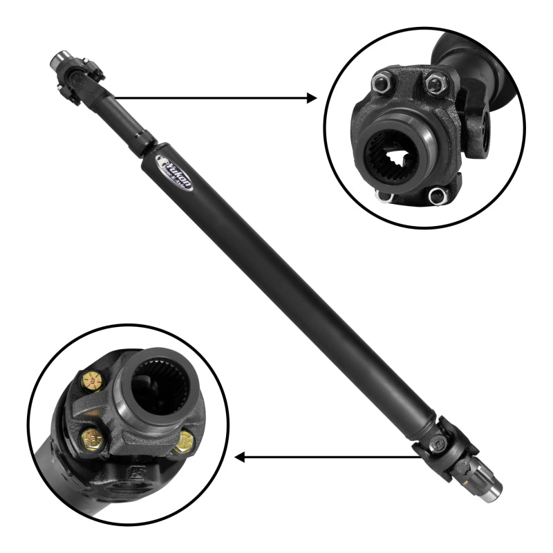Yukon Gear & Axle YDS040 Performance Rear Driveshaft for 2018 Jeep JL Sahara 4 Door Auto Selec-Trac