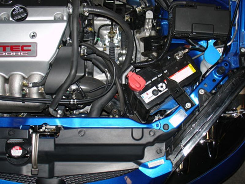 Injen 02-06 RSX Type S w/ Windshield Wiper Fluid Replacement Bottle Black Cold Air Intake - #SP1477BLK