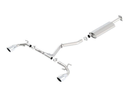 Borla 140496 13-15 Scion FR-S 2.0L 4cyl 6spd / 13 Subaru BRZ 2.0L 4cyl 6spd SS Catback Exhaust - #140496