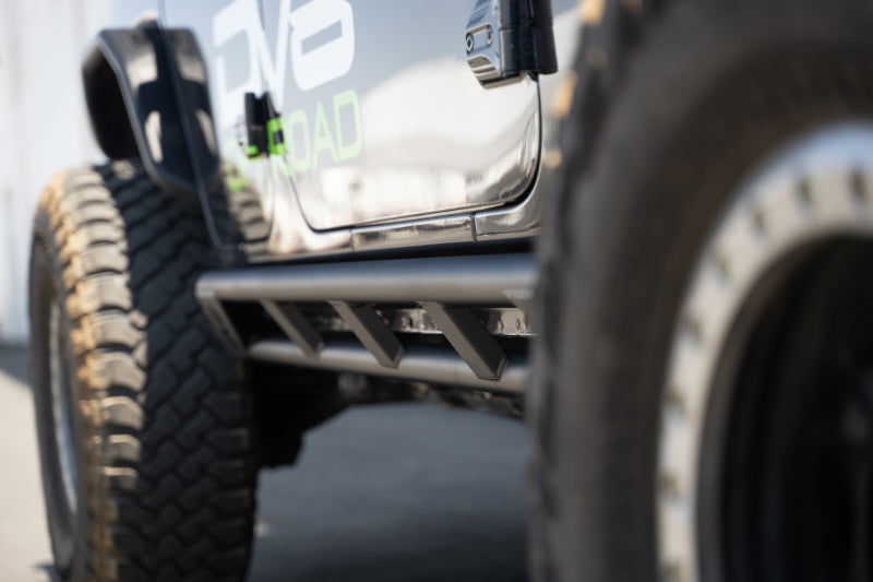 DV8 Offroad 18-23 Jeep Wrangler JL 4 Door FS-15 Series Rock Sliders - #SRJL-07