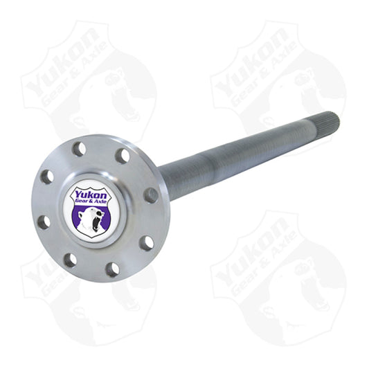 Yukon Gear & Axle YA WFF35-39.5 Rear 4340 Chrome-Moly Replacement Axle Kit For D60/D70/D80 w/ 35 Splines 37in-39.5in