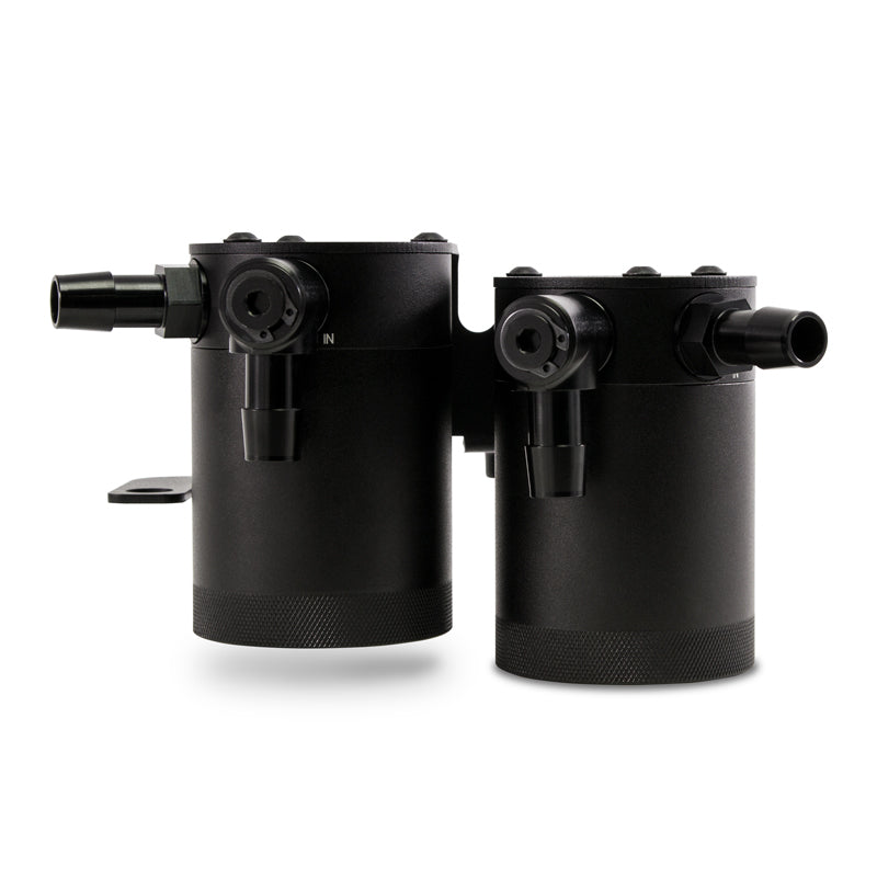 Mishimoto 09+ Nissan 370Z Direct Fit Baffled Oil Catch Can - Black - #MMBCC-370Z-09PBE