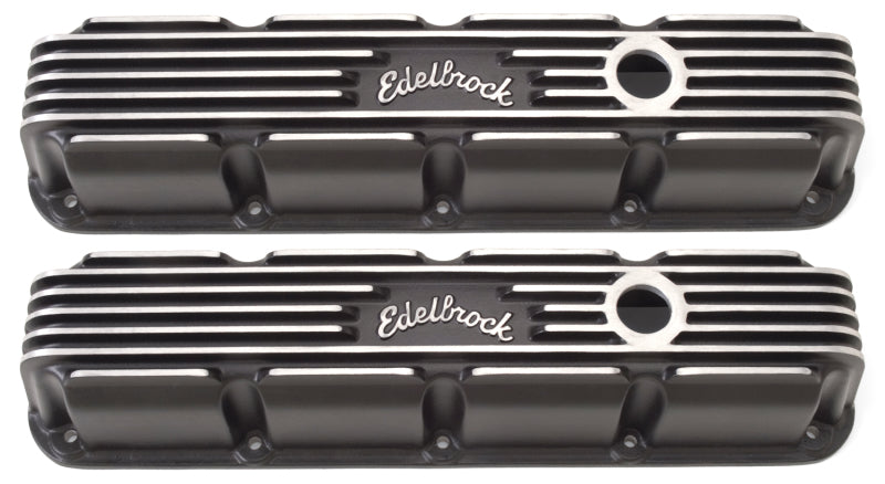 Edelbrock 41773 Valve Cover Classic Series Chrysler Magnum V8 Black