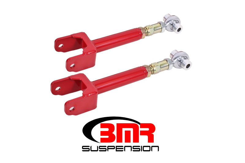 BMR 1964-1967 A-Body Upper Control Arms On-Car Adj. Rod Ends - Red