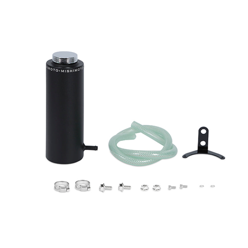 Mishimoto Aluminum Coolant Reservoir Tank - Wrinkle Black - #MMRT-CAWBK