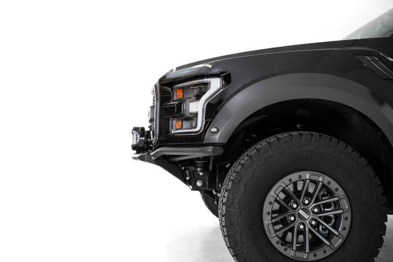 Addictive Desert Designs for 17-20 Ford Raptor Pro Add-On Light Hoop - Hammer Black