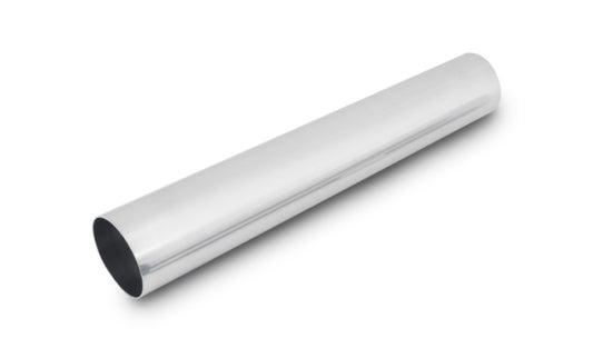 Vibrant 4.5in OD T6061 Aluminum Straight Tube 18in Long - Polished