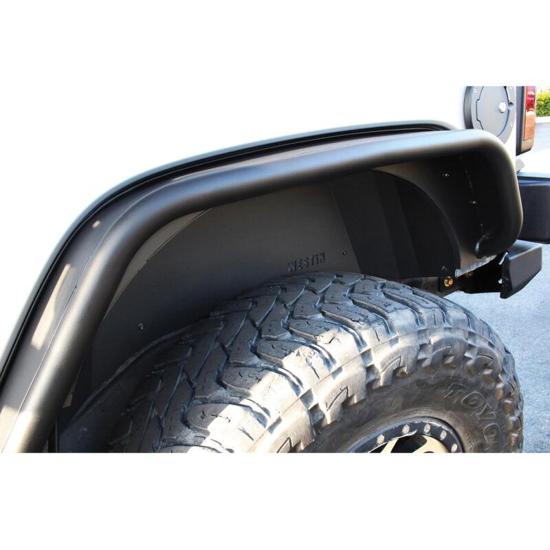 Westin 62-11015 Fenders Rear for 2007-2018 Jeep Wrangler JK Inner Textured Black