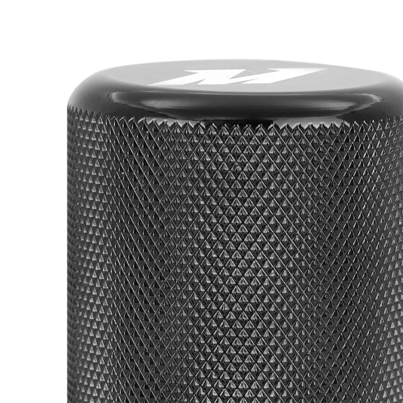 Mishimoto Weighted Shift Knob XL Black (Knurled) - #MMSK-XLK-BK