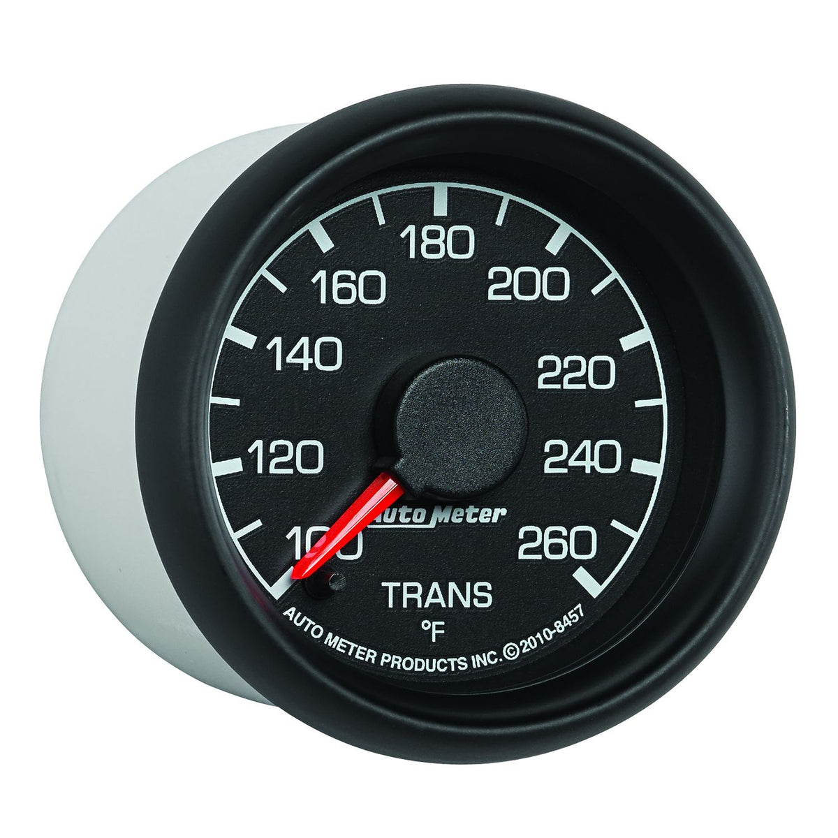 AutoMeter 8457 Factory Match 52mm Full Sweep Electric 100-260 Degrees F Transmission Temperature Gauge for Ford
