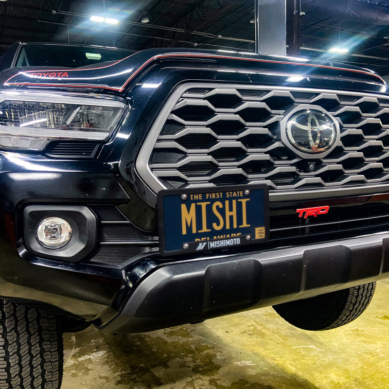 Mishimoto 16-23 Toyota Tacoma License Plate Relocation Kit - #MMLP-TAC-16