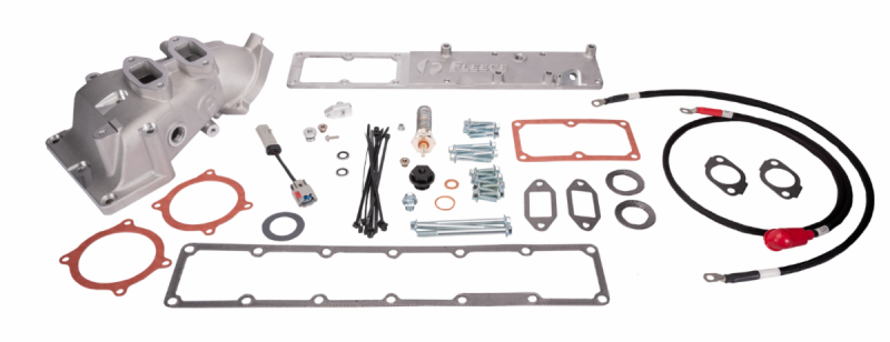 Fleece Performance FPE-CUMM-IHK-0724 for 07.5-24 Dodge RAM 6.7L Cummins Grid Heater & Intake Upgrade