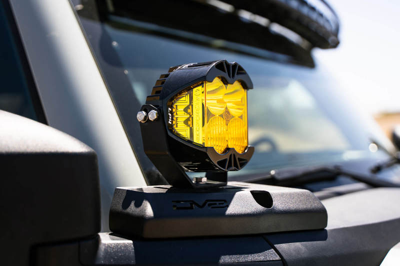 DV8 21-22 Ford Bronco A-Pillar Pod Light Mounts - #LBBR-02