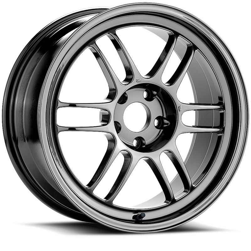 Enkei RPF1 17x7 4x100 35mm Offset 73mm Bore Silver Wheel Miata 4-Lug / 02-06 Mini