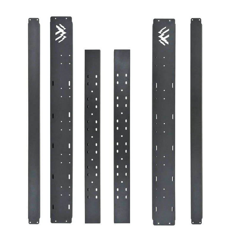Westin 51-30015 Overland Cargo Rails 57 in Textured Black