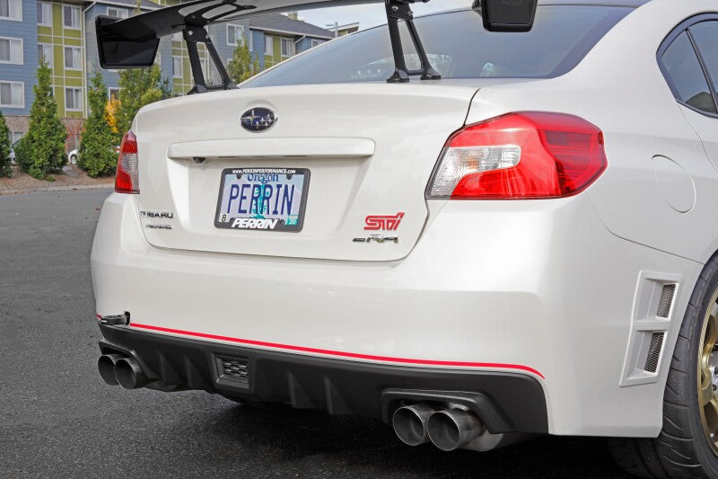 PERRIN 15-21 Subaru WRX/STI / 24-26 Crosstrek / 25-26 Forester Tow Hook Kit (Rear) -  Black