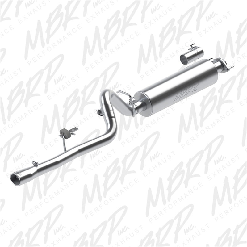 MBRP S5534AL Cat-Back Exhaust System - 1986-2001 Jeep Cherokee (XJ) 2.5L / 4.0L (Street) | Aluminized
