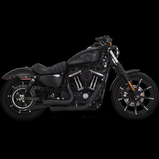 Vance & Hines 46374 Mini Grenades PCX Exhaust Black for 2014-2022 Harley-Davidson Sportster