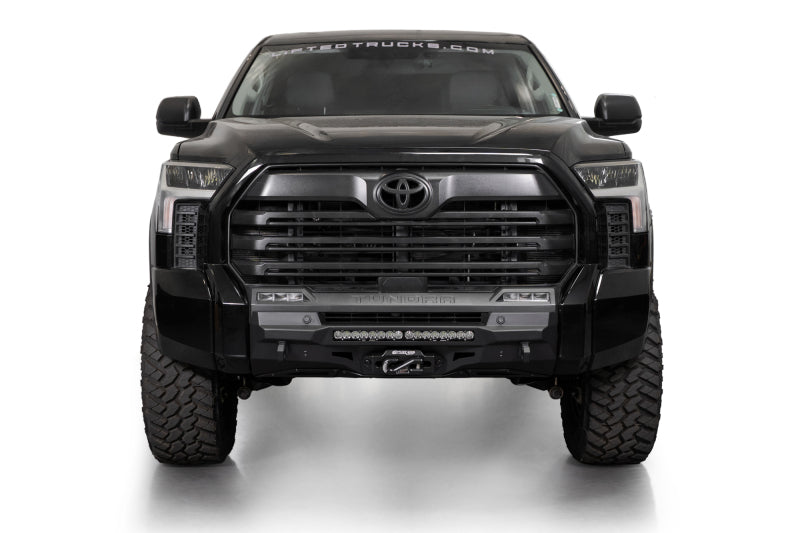Addictive Desert Designs for 22-25 Toyota Tundra Stealth Fighter Front Bumper w/ Winch Mount