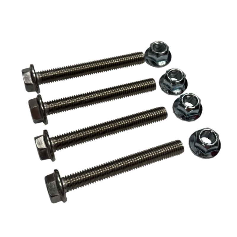 Kooks BK114 Ball and Socket Bolt Kit (4 M10 x 75 Flange Bolts/ 4 M10 Flange Nuts)