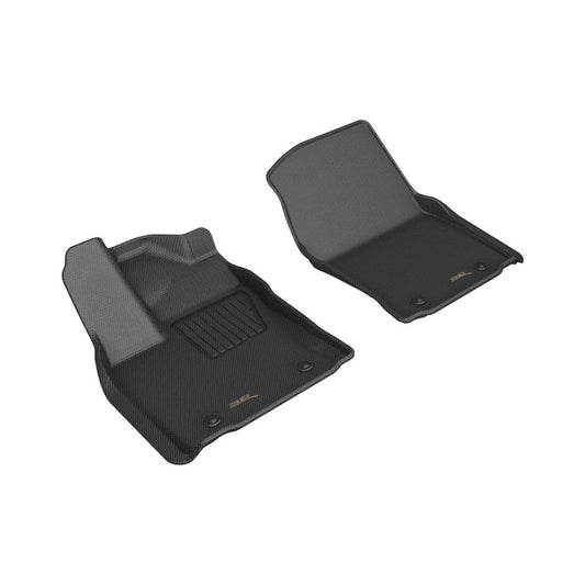 3D MAXpider Kagu Front Floor Mats for 2022 Toyota Tundra