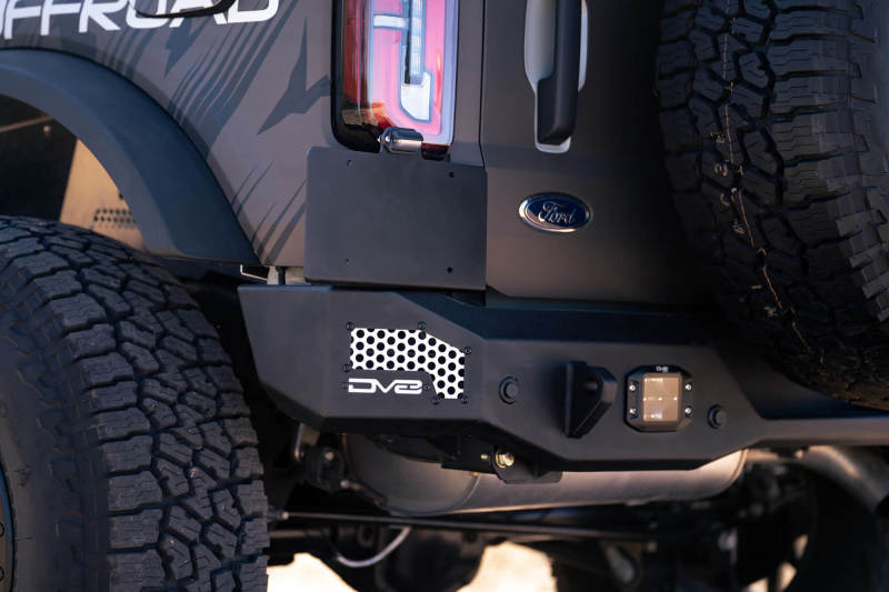 DV8 Offroad 21-22 Ford Bronco MTO Series Rear Bumper - #RBBR-01