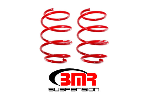 BMR 16-24 6th Gen Camaro V8 Front Performance Version Lowering Springs - Red