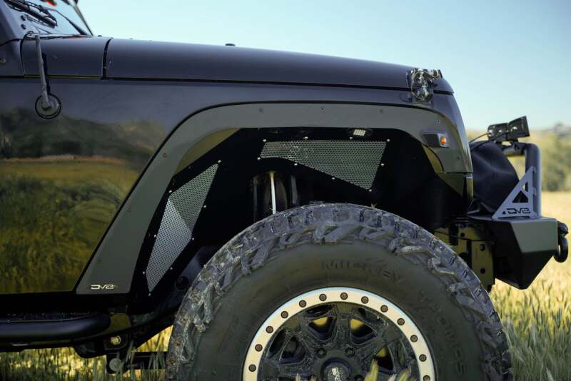 DV8 Offroad 07-18 Jeep Wrangler JK Fender Flare Deletes - #FDJK-08