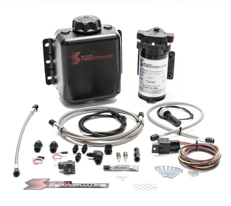 Snow Performance SNO-201-BRD Stg 1 BC F/I Water Inj Kit SS Brd Line 4AN