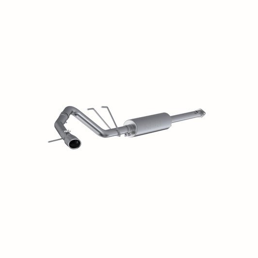 MBRP S5334AL 2.5" Cat-Back Exhaust System - 2001-2004 Toyota Tacoma 3.4L | 4WD Single, Aluminized