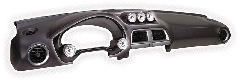 AutoMeter 20018 2-1/16in Triple Dash Top Pod for 2002-2007 Subaru Impreza WRX STI