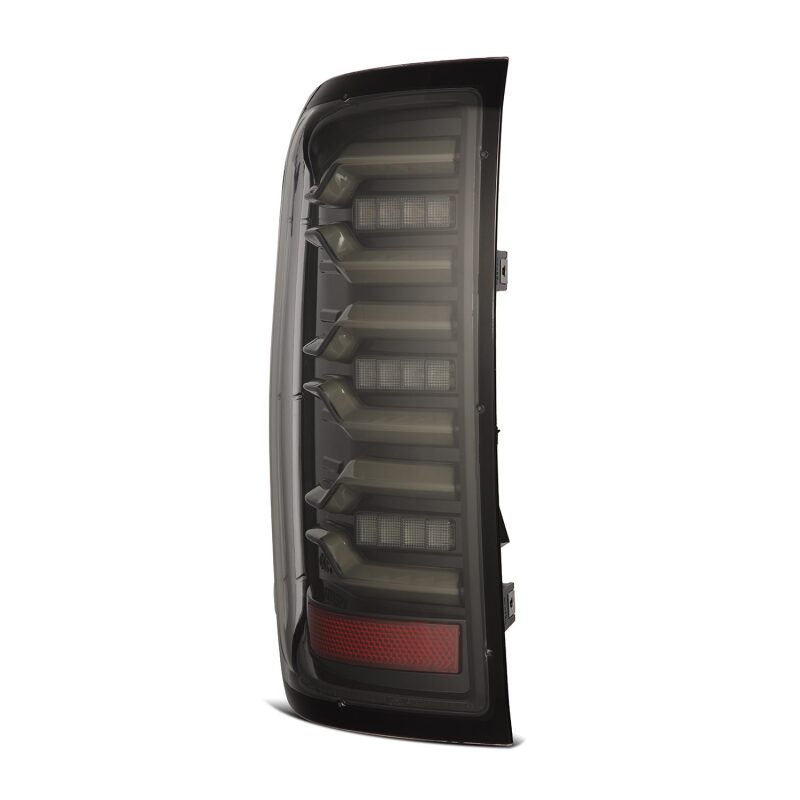 AlphaRex 620040 14-18 Chevrolet Silverado 1500 Luxx-Series LED Tail Lights Alpha-Black w/Activation Light/Sequential Signal