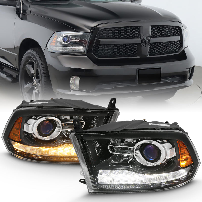 ANZO 2011-2018 RAM 1500 LED Projector Headlights