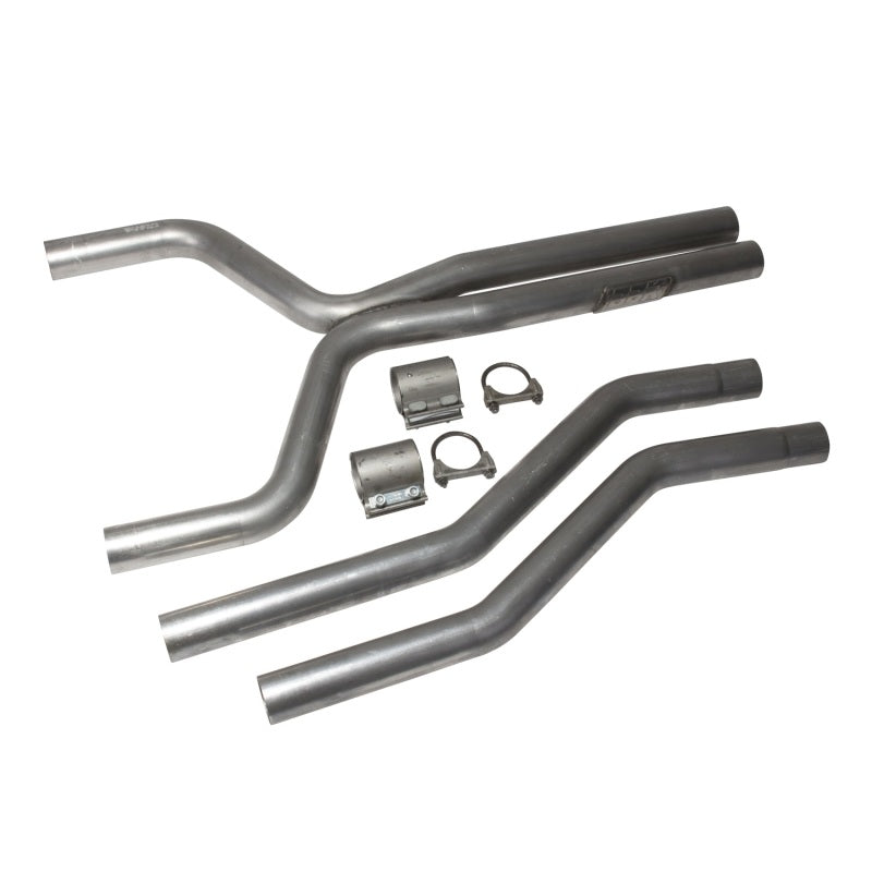 BBK Performance 4024 High Flow After Cat X-Pipe (2-1/2 in) for 2010-2011 Chevrolet Camaro V6 Coupe Only