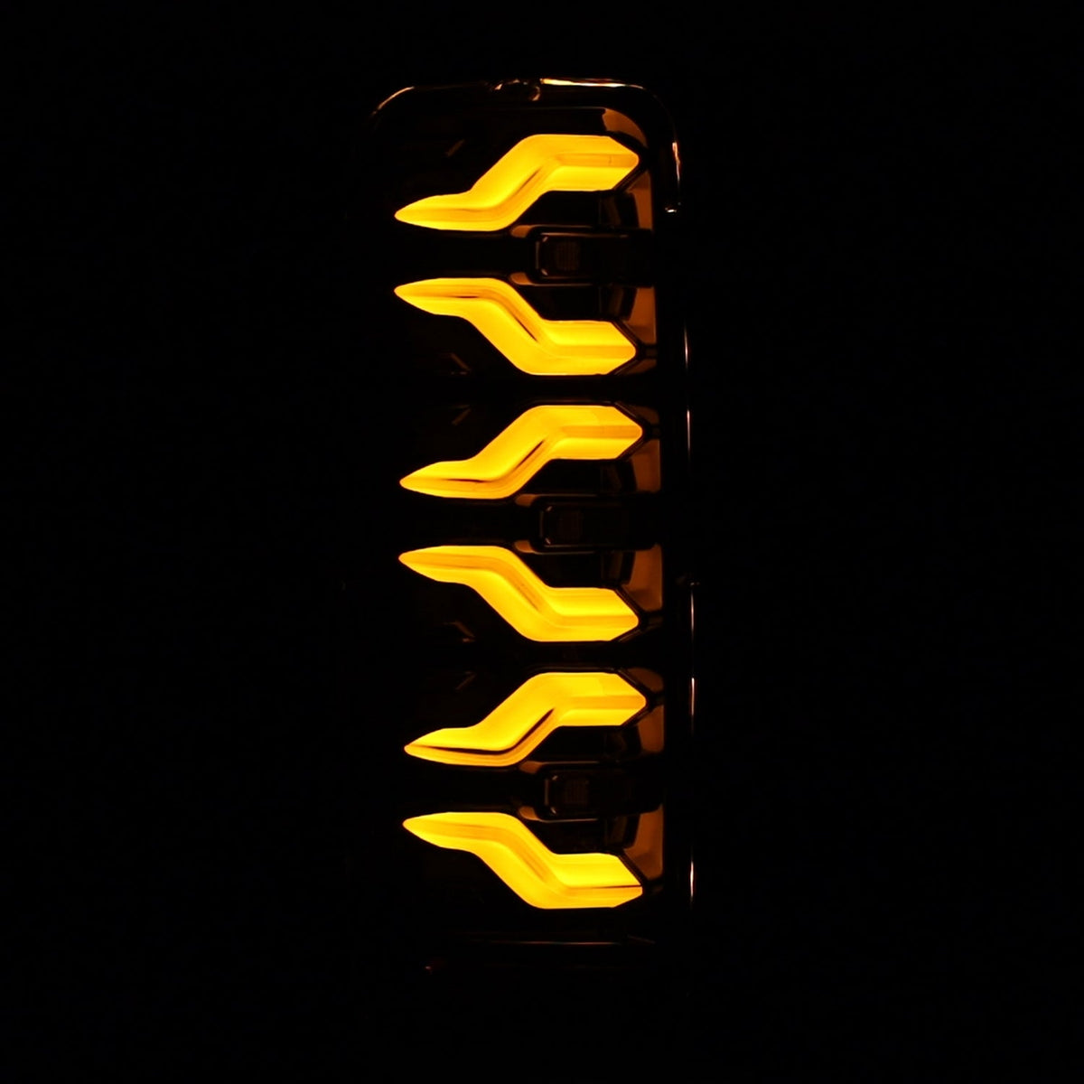 AlphaRex 658006 87-96 Ford Bronco/F-150 Luxx-Series LED Tail Lights - Alpha-Black