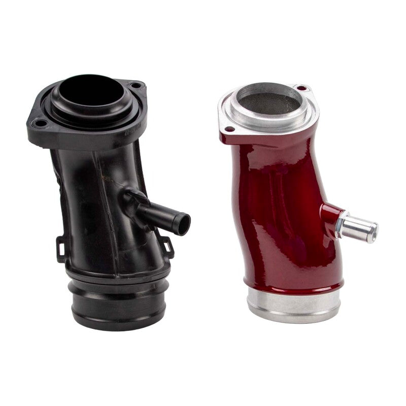 Wehrli Custom Fabrication WCF100775-GW High Flow Intake Horn Gloss White for 2017-2026 Chevrolet Silverado / GMC Sierra 2500 HD / 3500 HD 6.6L L5P Duramax