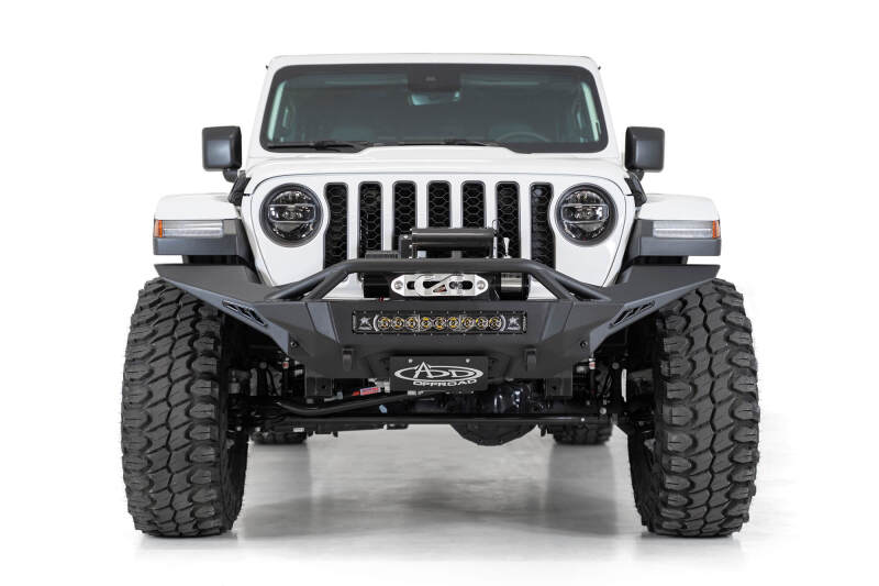Addictive Desert Designs for 07-23 Jeep JK/JL/JT Stealth Fighter Front License Plate Bracket