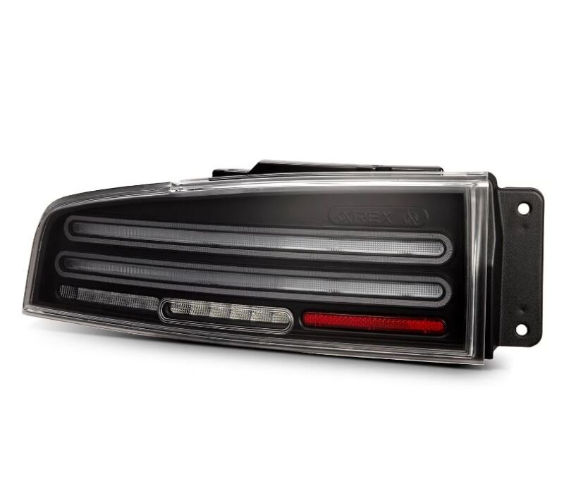AlphaRex 691010 23-25 Nissan Z Nova-Series Twin-Loop Style Prismatic LED Tail Lights - Black