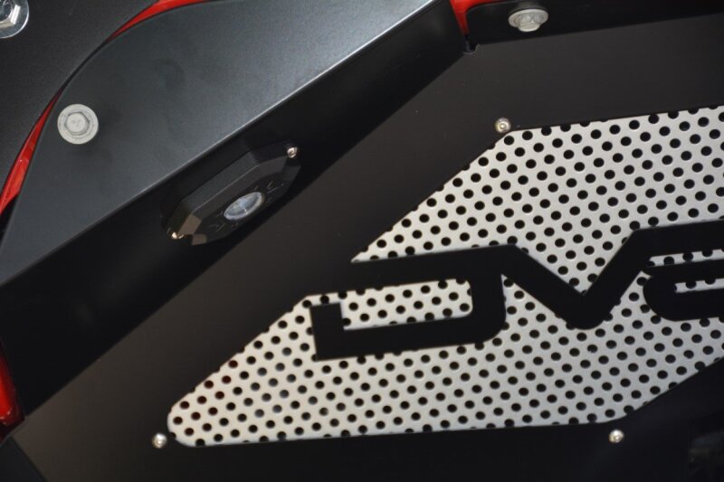 DV8 Offroad 07-18 Jeep Wrangler JK Front Aluminum Inner Fender - Black - #INFEND-01FB