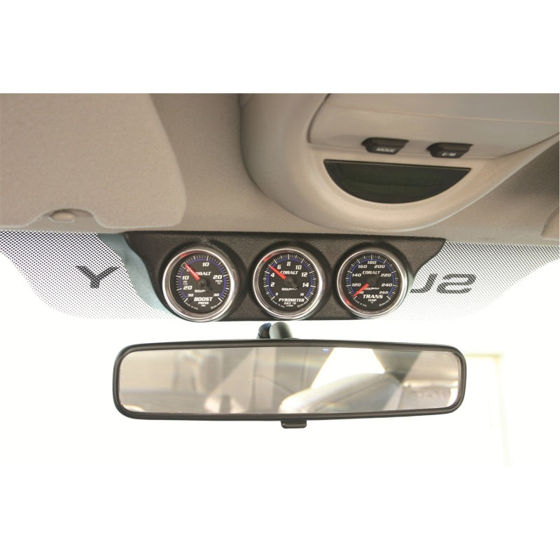 AutoMeter 18017 2-1/16in Triple Overhead Console Pod for 1999-2004 Ford Super Duty / 2003-2007 Dodge Ram