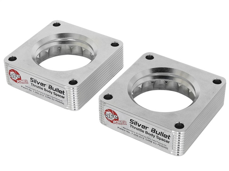 aFe Silver Bullet Throttle Body Spacer 09-18 Nissan 370Z V6-3.7L (VQ37VHR) - #46-36007